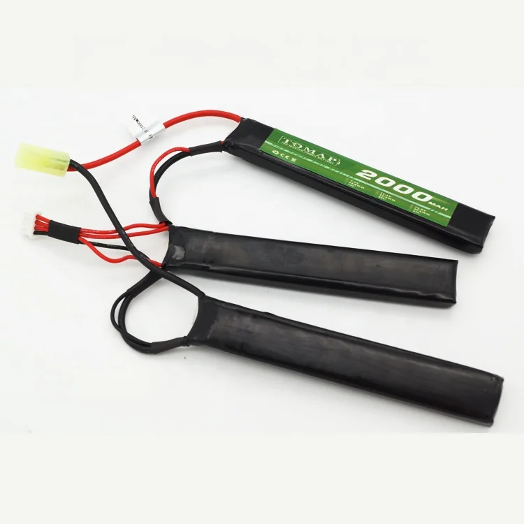 TOMAP High Rate Chargeable Model Gun RC Lipo Battery 11.1V 2000Mah 10C 20C