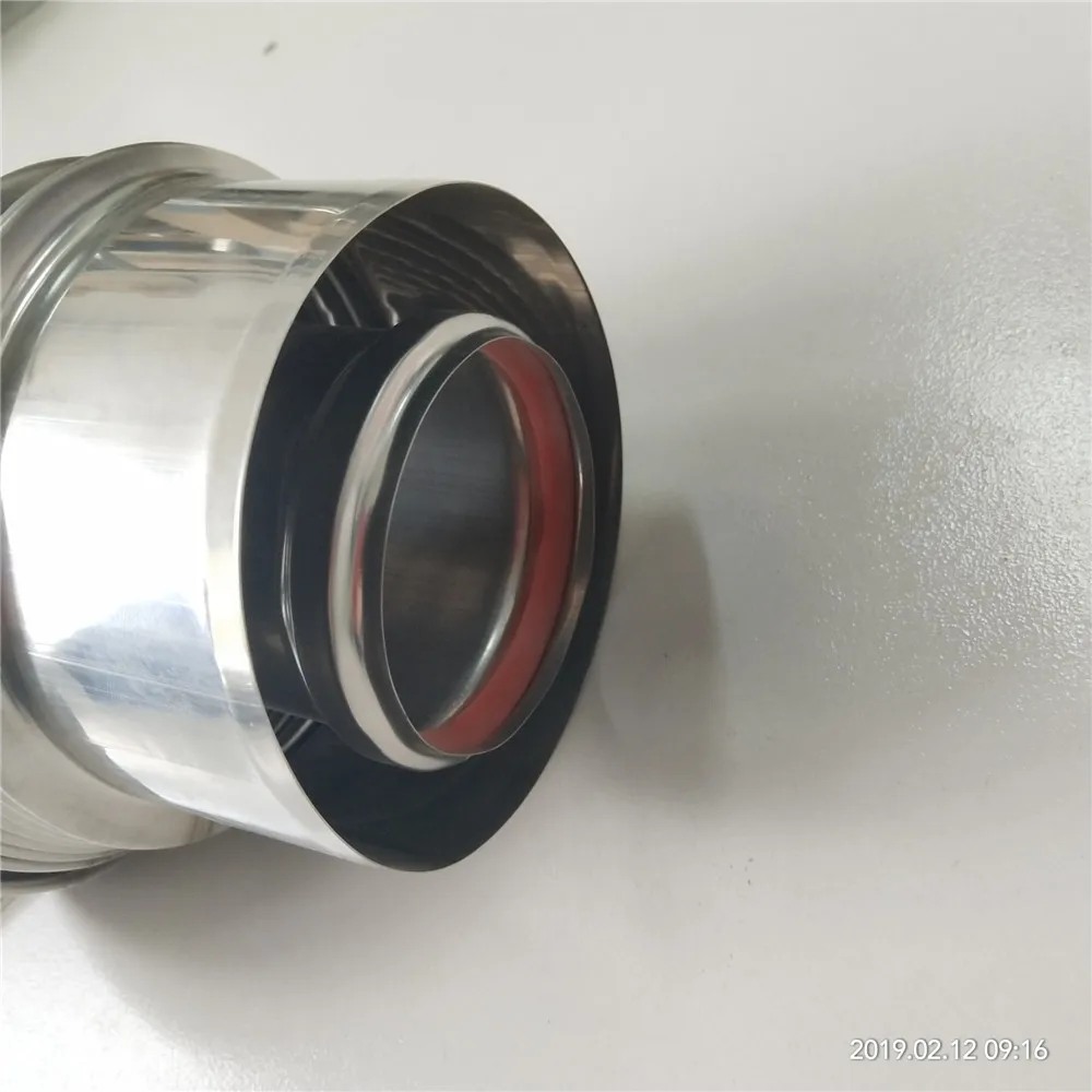 Gas Boiler Elbow 60 mm 75 80 Stainless Steel Chimney for Stove
