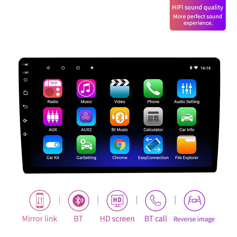 TS7 TS10 TS18 Reproductor De Dvd De Coche 7 9 10 Inch Car Dvd Player Para Coche Con Bluetooth