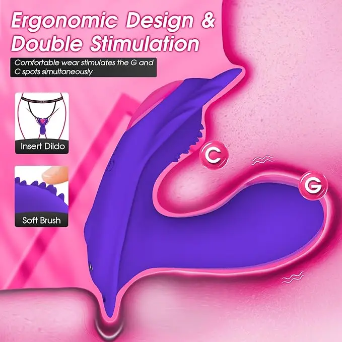 panty wearable vibrator insert dildo womens sex toys for women adult silicone anal butt plug