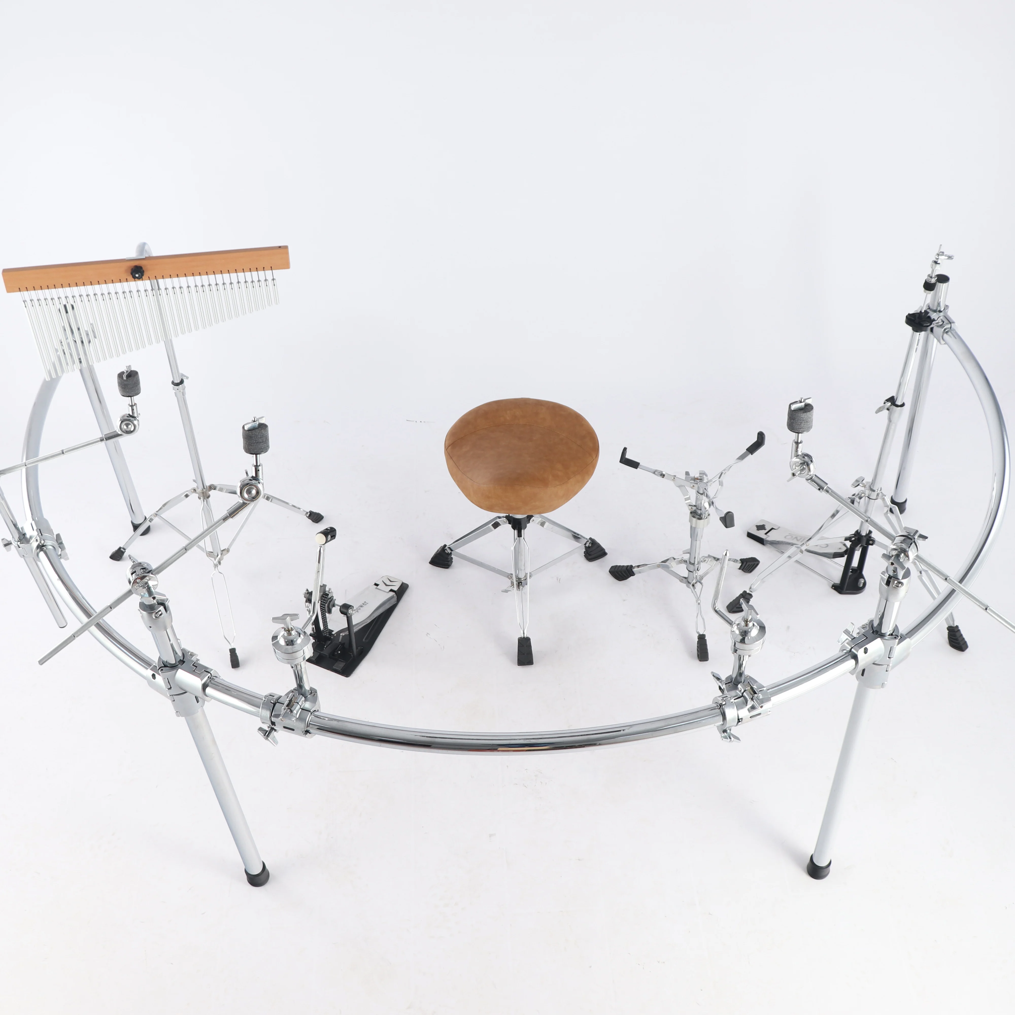 Hot Selling Percussion Instrument Hardware Drums Rack for Acoustic Drum Kit Drum Set