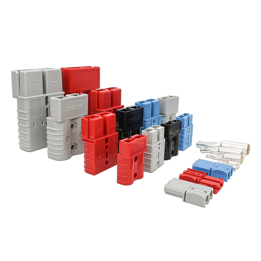 CHENF Forklift Battery Connector with lugs 2P 660V 40A 50A 120A 175A 350A SB40 SB50 SB120 SB175 SB350 Auto Magnetic Power Plug