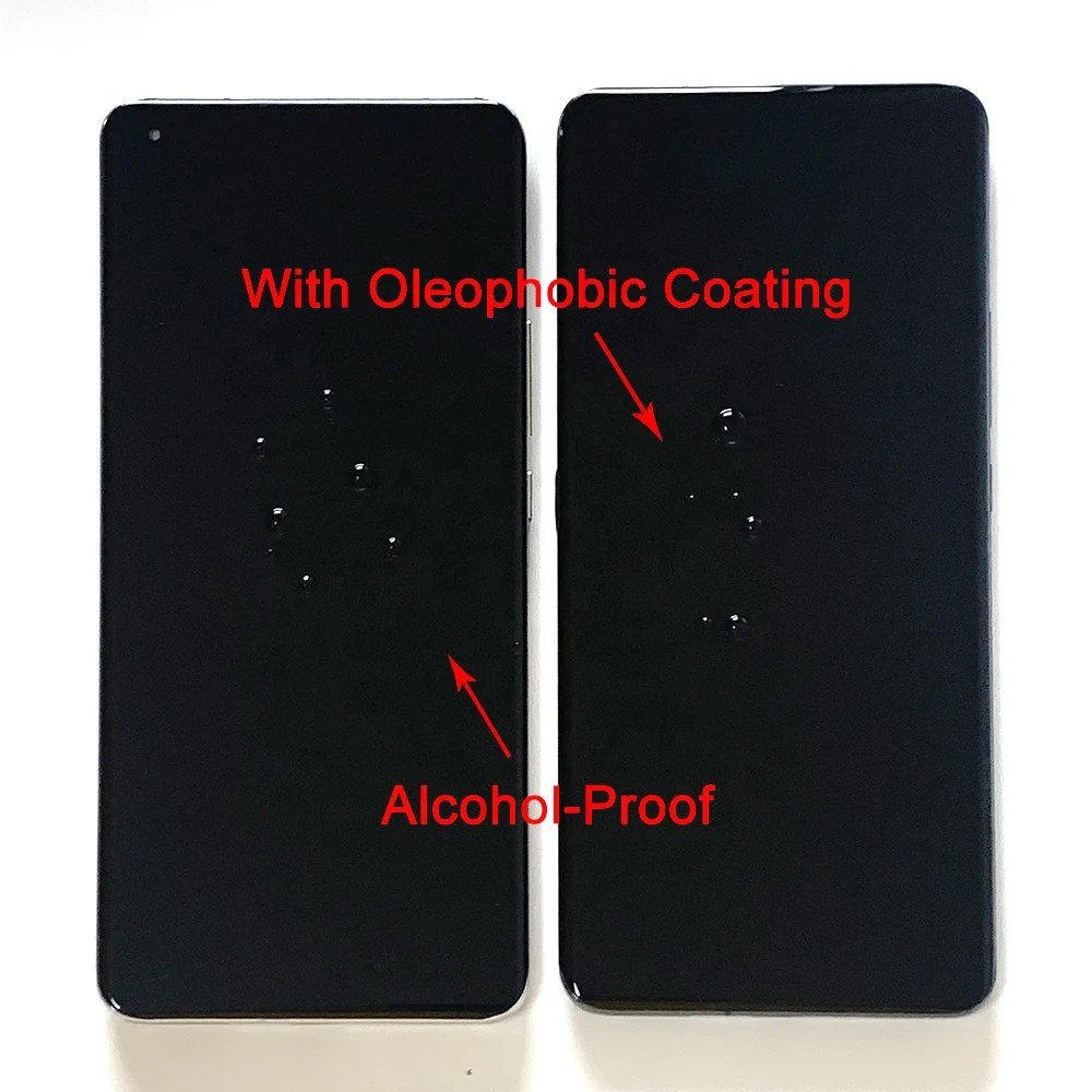 Original AMOLED LCD For Xiaomi Mi 11 Ultra Screen Replacement M2102K1C Display Touch Panel Digitizer For Xiaomi Mi 11 Pro Frame