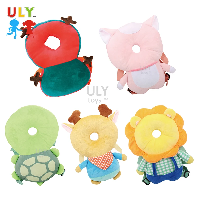 Wholesale Animal Shape Anti Falling Backpack Infant Safety Pad Baby Head Protect Pillow Baby Head Protection