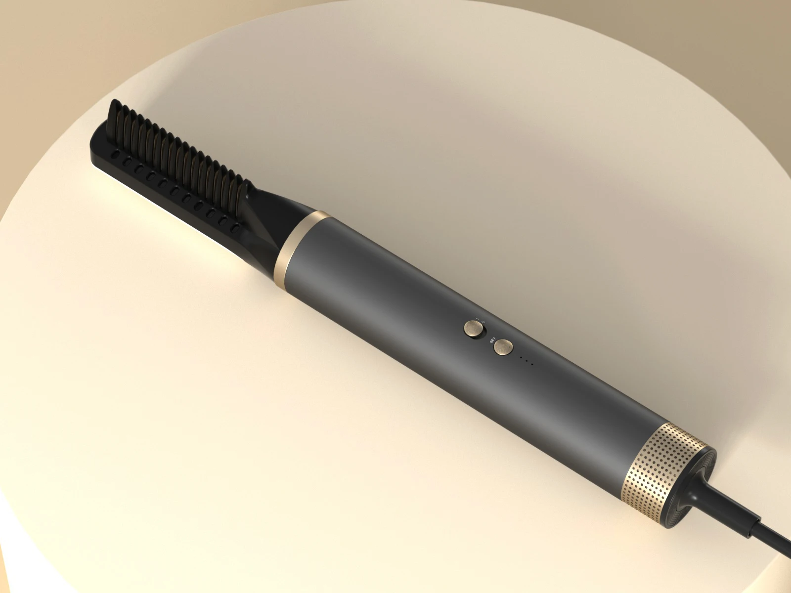 High Speed 11 In 1 Hang-Up Hook Natural Straightener Hair Comb One Step Hot Air Styler Dryer Hair Curler Brush