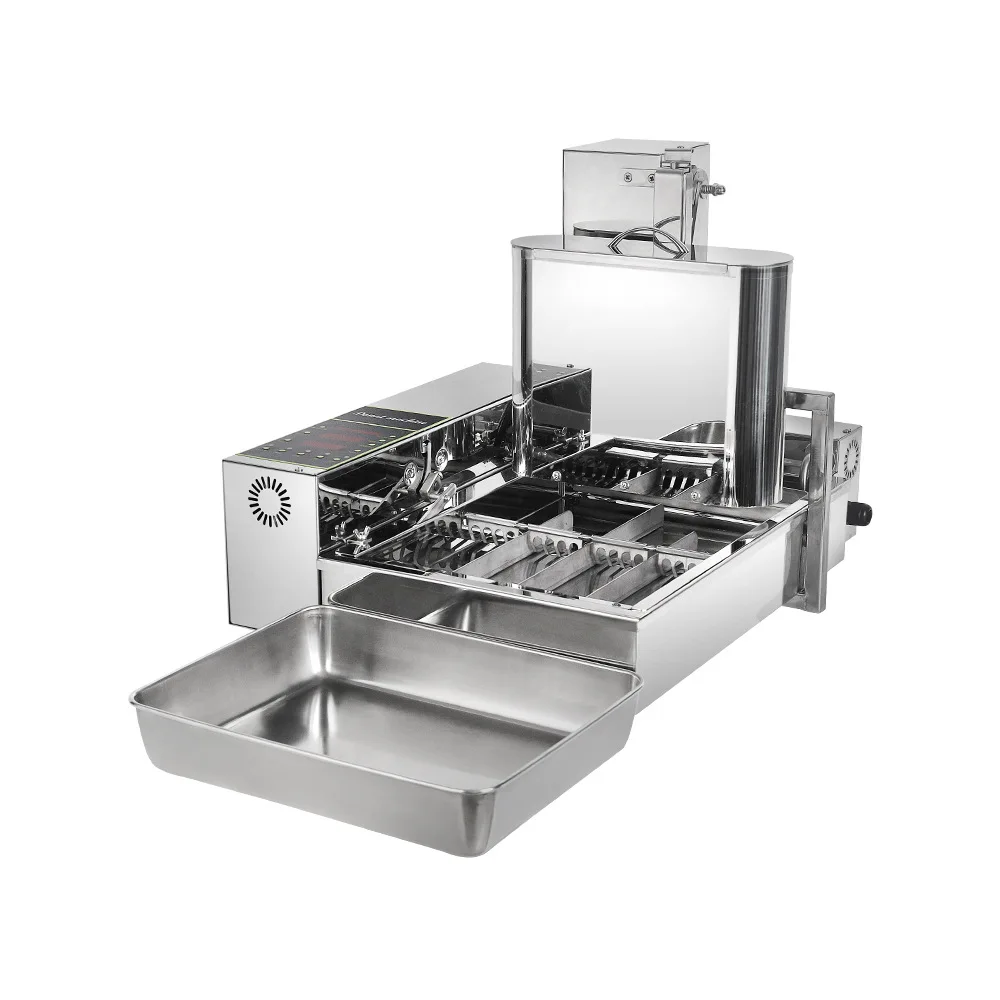 Industrial Fully Automatic Doughnut Machine Electric Mini Donuts Fryer Commercial Automatic Donut Machine For Sale
