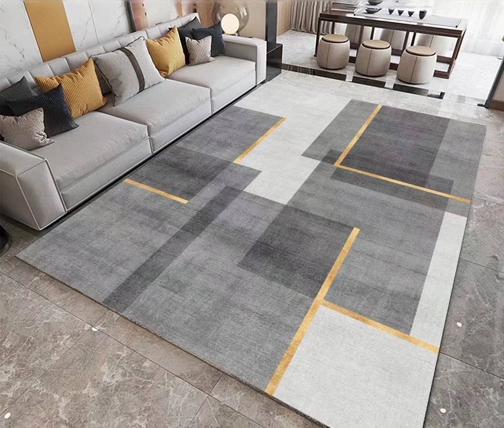 Large Soft Study Room Rugs Floor Geometric Modern Art Living Room Carpets Home Nordic Bedroom Bedside Blanket Area Rug