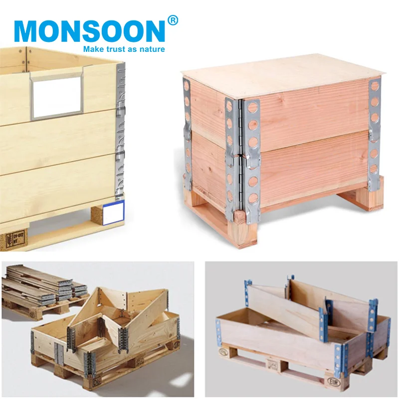 Деревянные стальные петли для ошейников поддонов 220*89*1 8 мм металлические деревянных