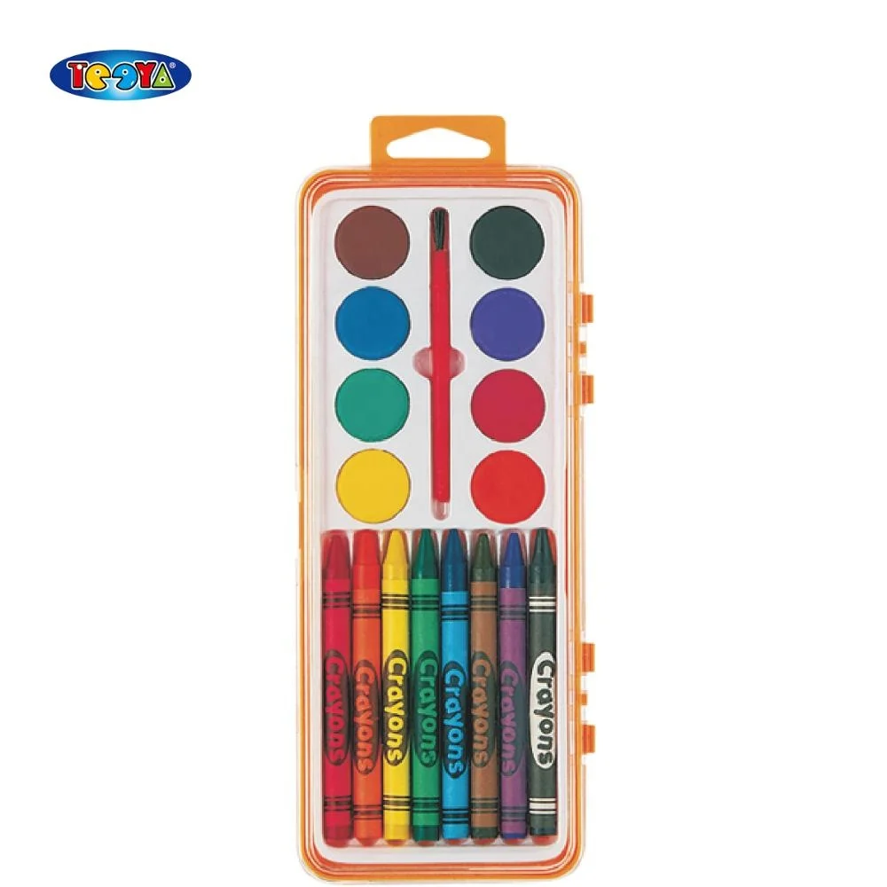 12 COLOR 21MM WATERCOLOR SET IN BLISTER PACKAGE