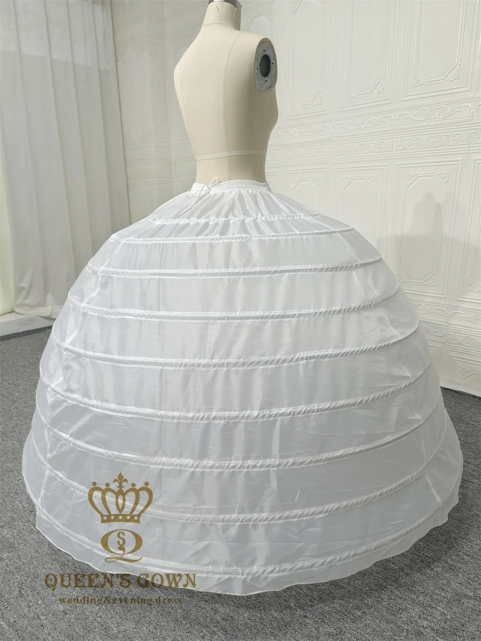 QUEENSGOWN Big 9 Hoops Petticoat Spherical Petticoat for Ball Gown Party Dress Good bearing capacity wedding dress accessory