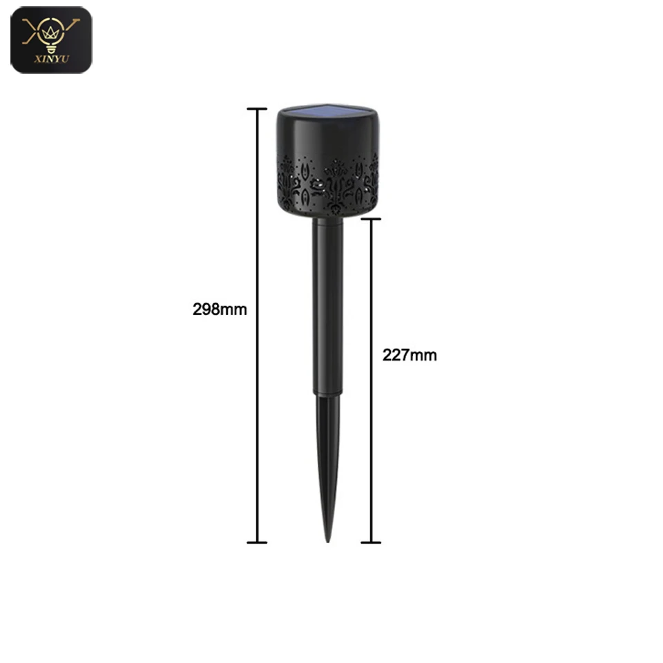 Solar light outdoor waterproof solar post top light Bright Outdoor Led High Efficiency Solar lighting items solar power lamp