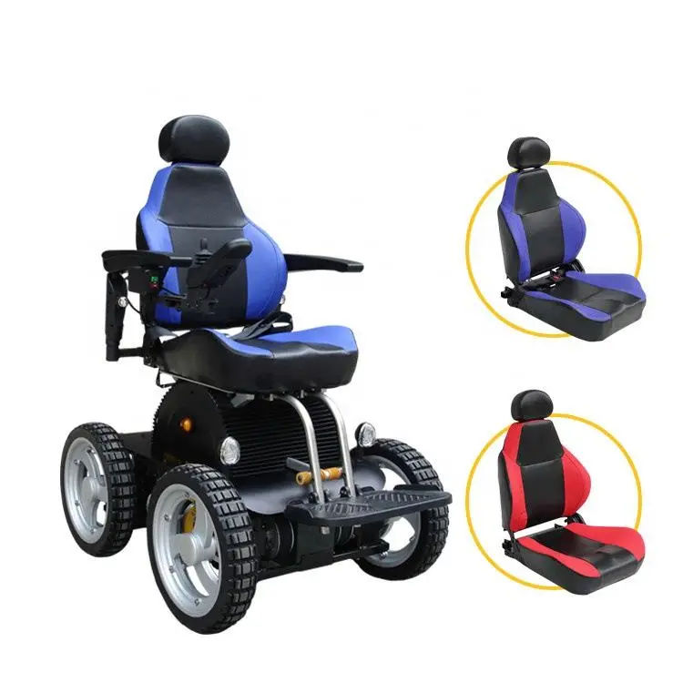 Electric High Speed Wheelchair Off Road Adults Electric Wheelchair For The Disabled Off Road 4X4 Power Mobility