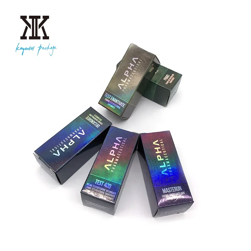 10ml Vials 30ml CBD Oil Dropper Bottle vial box custom 10ml Vial Box Packing