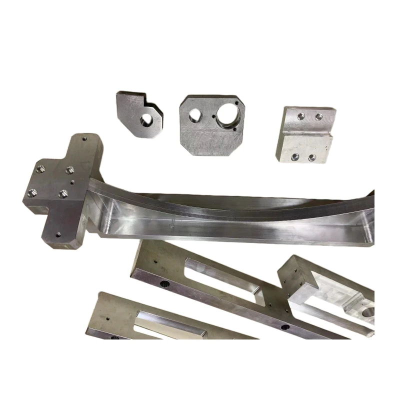 Custom CNC Milled Aluminum 6061 manifold block for hydraulic equipment