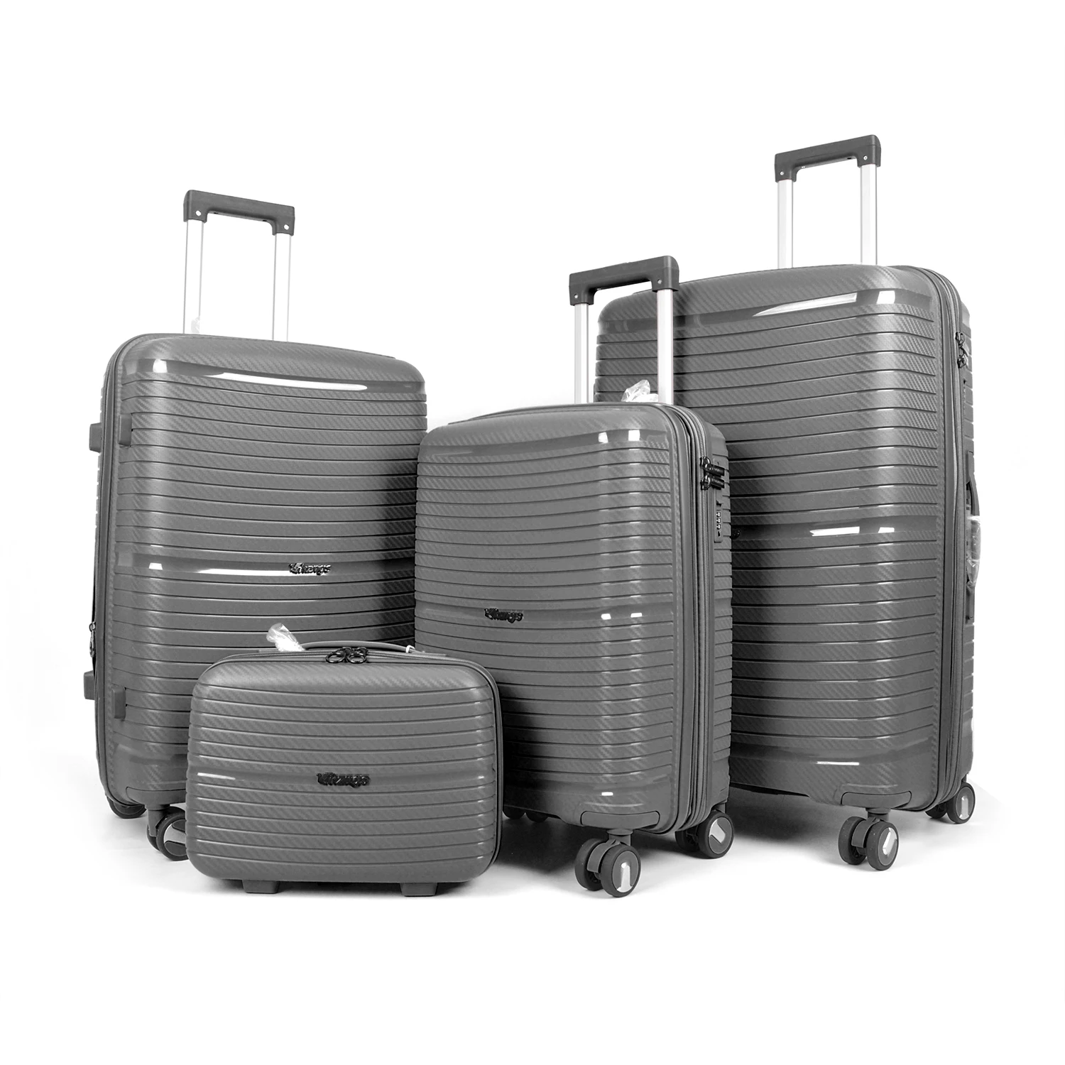 wholesale travel brand luxury large suitcases carry-ons high quality suitcase set