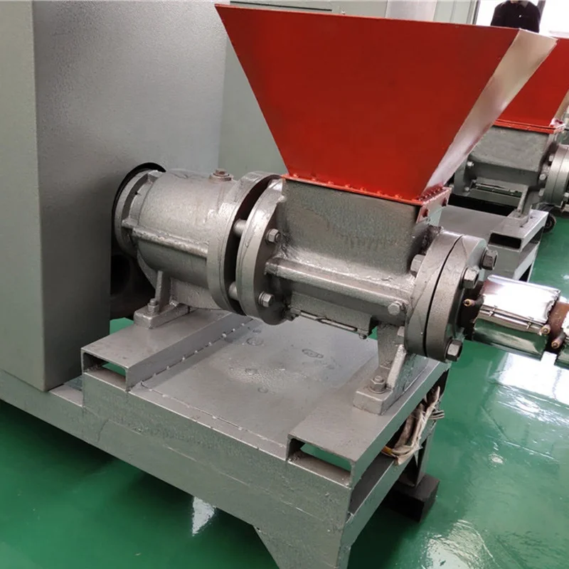 Tunisia shisha corn stalk rice straw lump wood rod briquette charcoal making machine