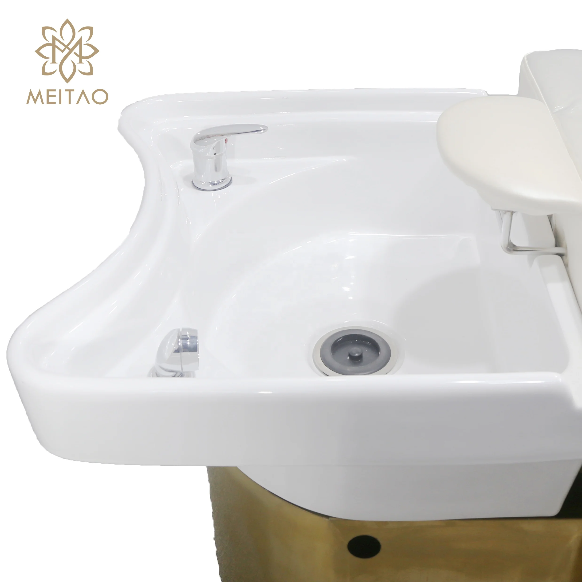 Hair salon professional faucet and shower head beauty equipment, shampoo basin equipment barber shop special