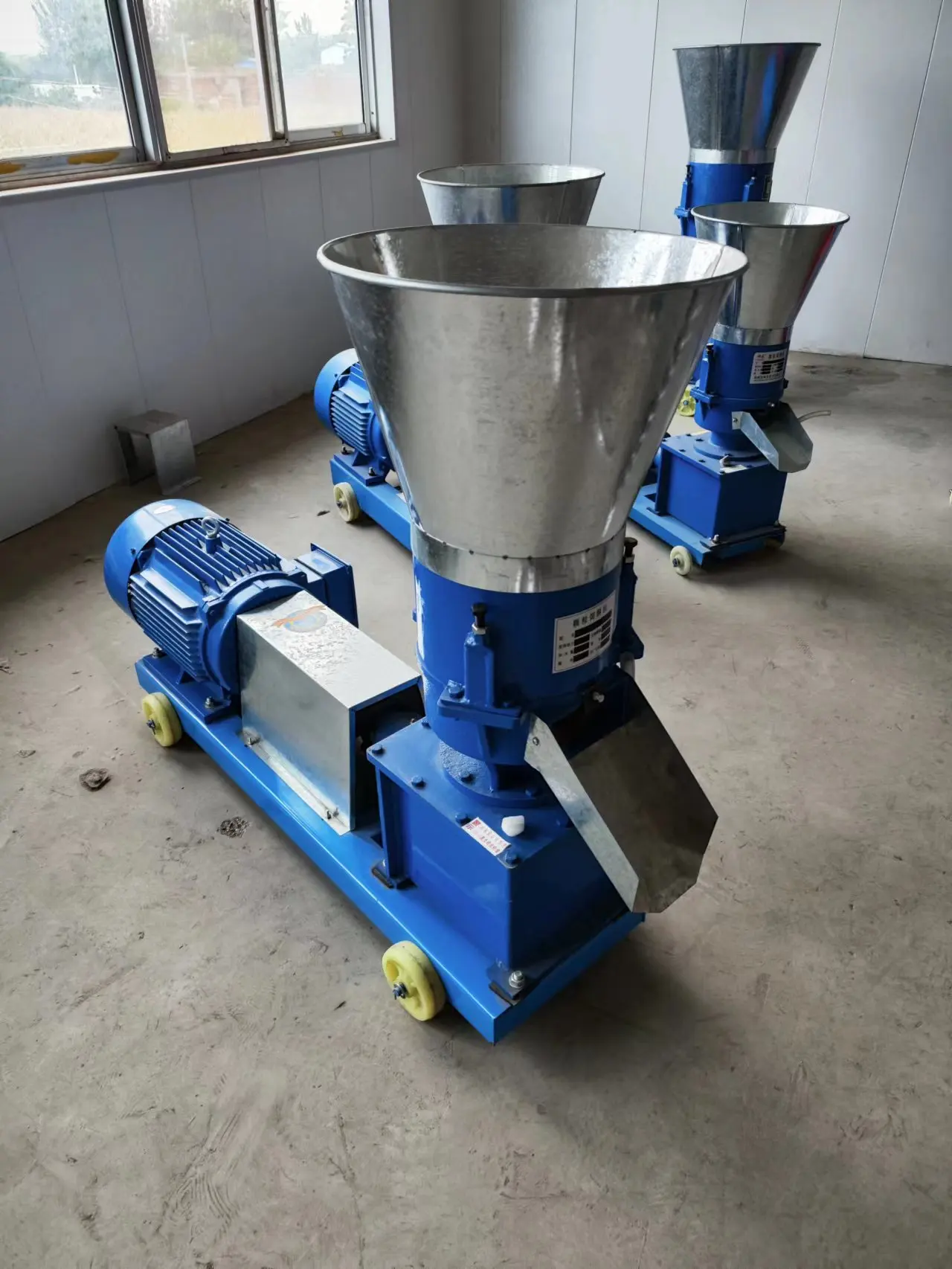 high efficiency wood granules making machine sawdust pellet maker feed pellet machine for farming