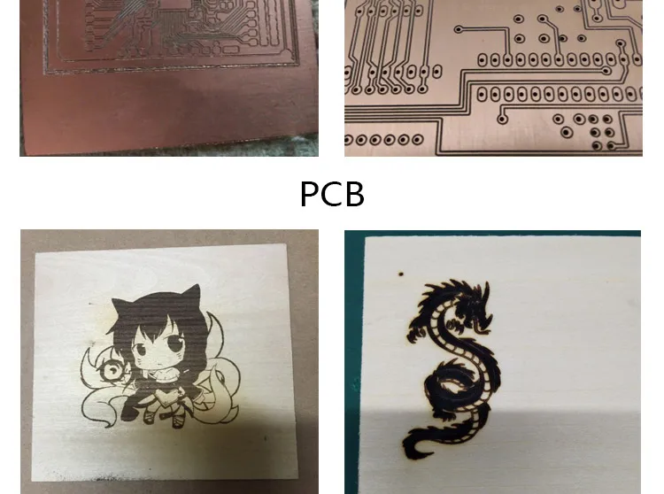 DIY резьба мини гравер 3018 + 3 Вт лазерная гравировальная машина с ЧПУ печать для дерева акрил ПВХ