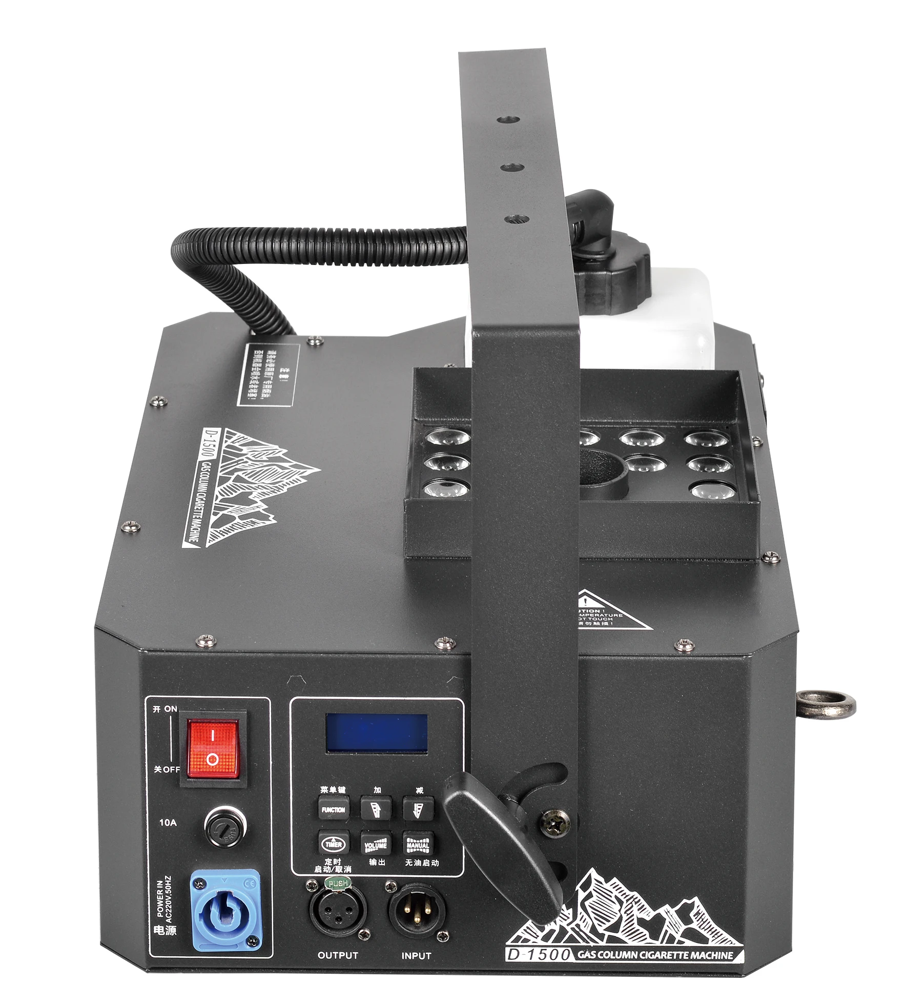 1500W DMX Fog Smoke Machine 1500W Fog Machine Stage Light For Wedding Party Events