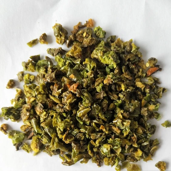 2022 новый урожай овощей дегидратированный зеленый перец-колокольчик Сушеный Перец