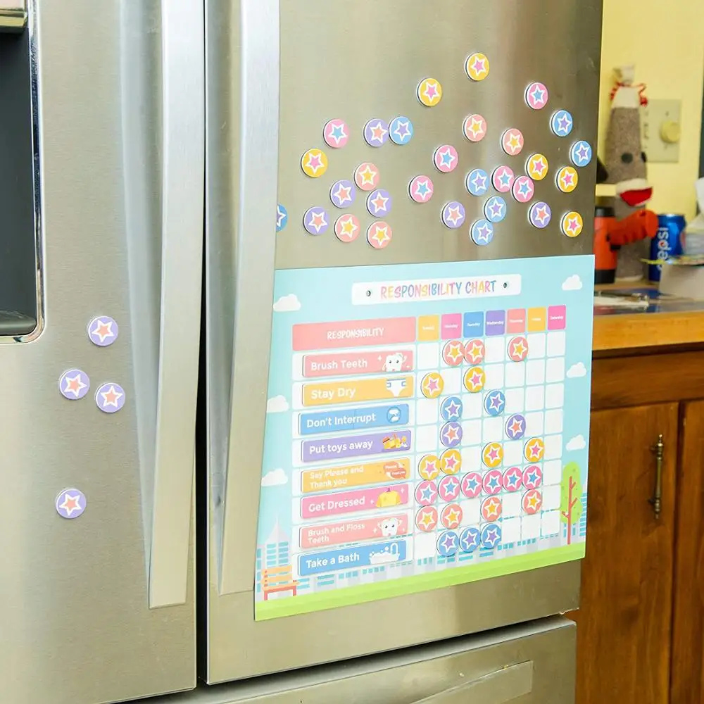 promotion hot sale 16x12inch multip kids reward chart magnetic
