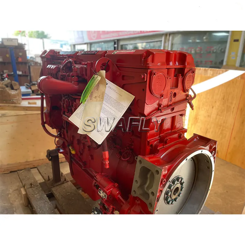 Новый дизельный двигатель SWAFLY QSX15 в сборе для Cummins 540HP 2100 об/мин