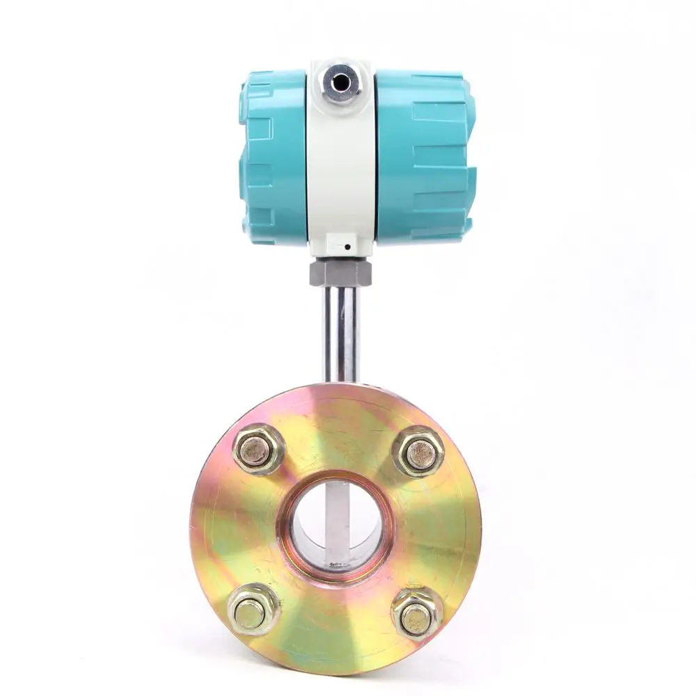 Wafer Connection Vortex Steam Flow Meter Melbourne R&D made in China vortex-wafer DN80 70-700m3/h vortex flow sensor