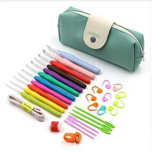 TPR soft handle crochet kit set of 30pcs
