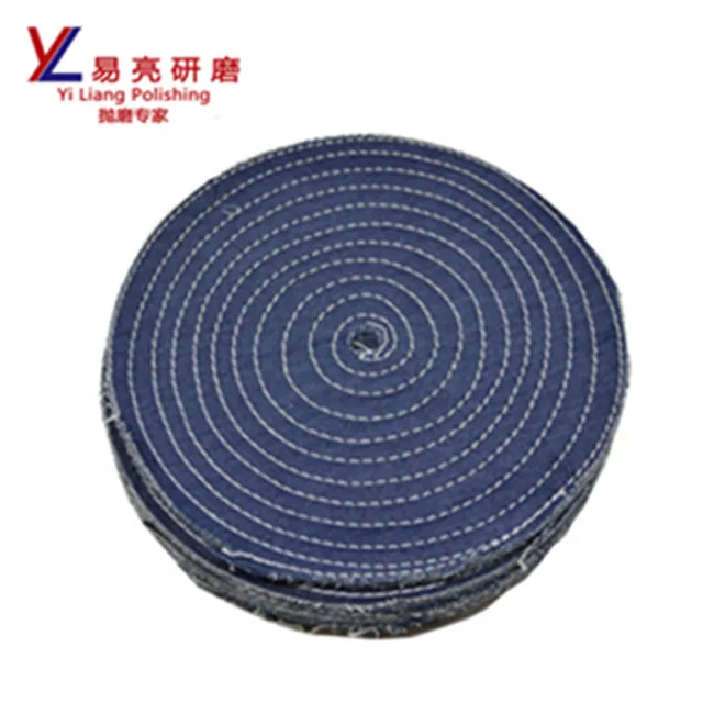 Finex bench polisher satin jean sewn full disk buff