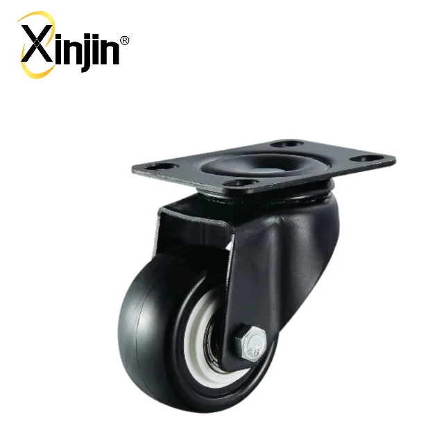 2 inch PVC cart caster wheels