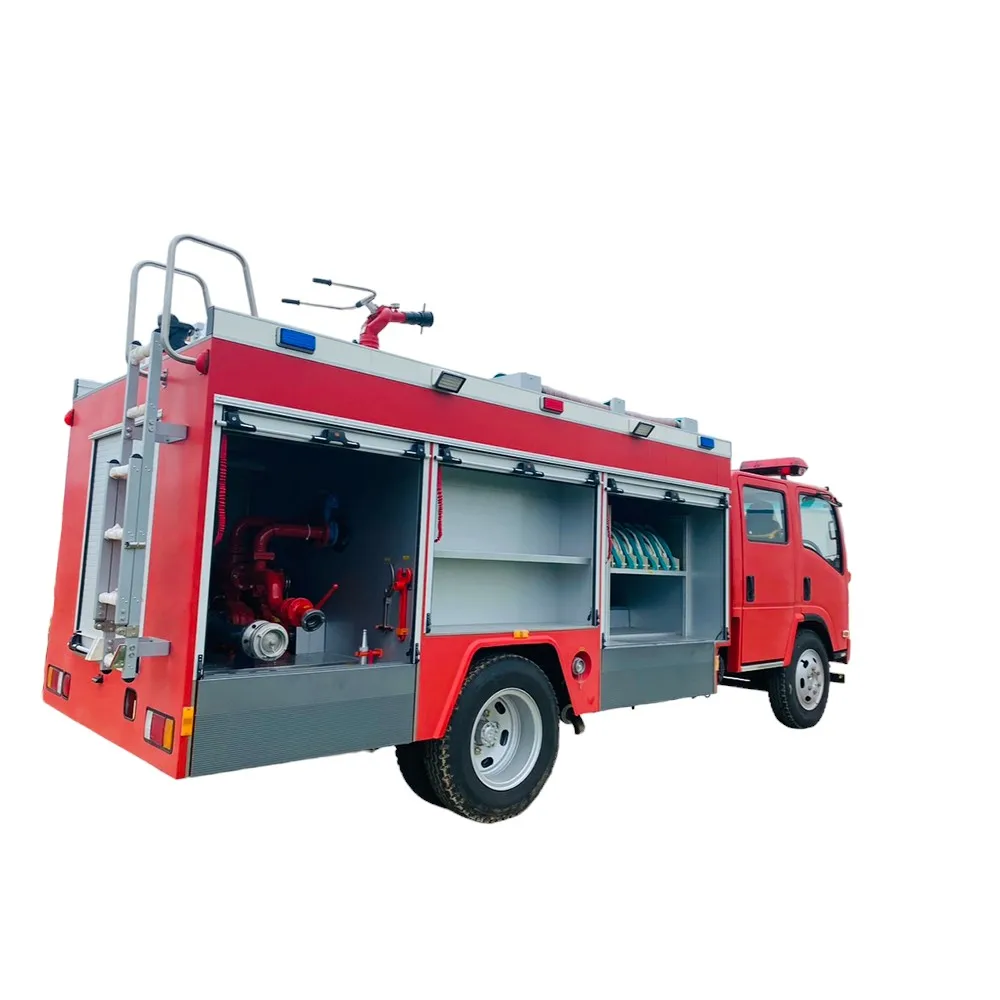 Japan Brand Luxury 3000l Water Jet Fire Engine Fighting Pump Truck