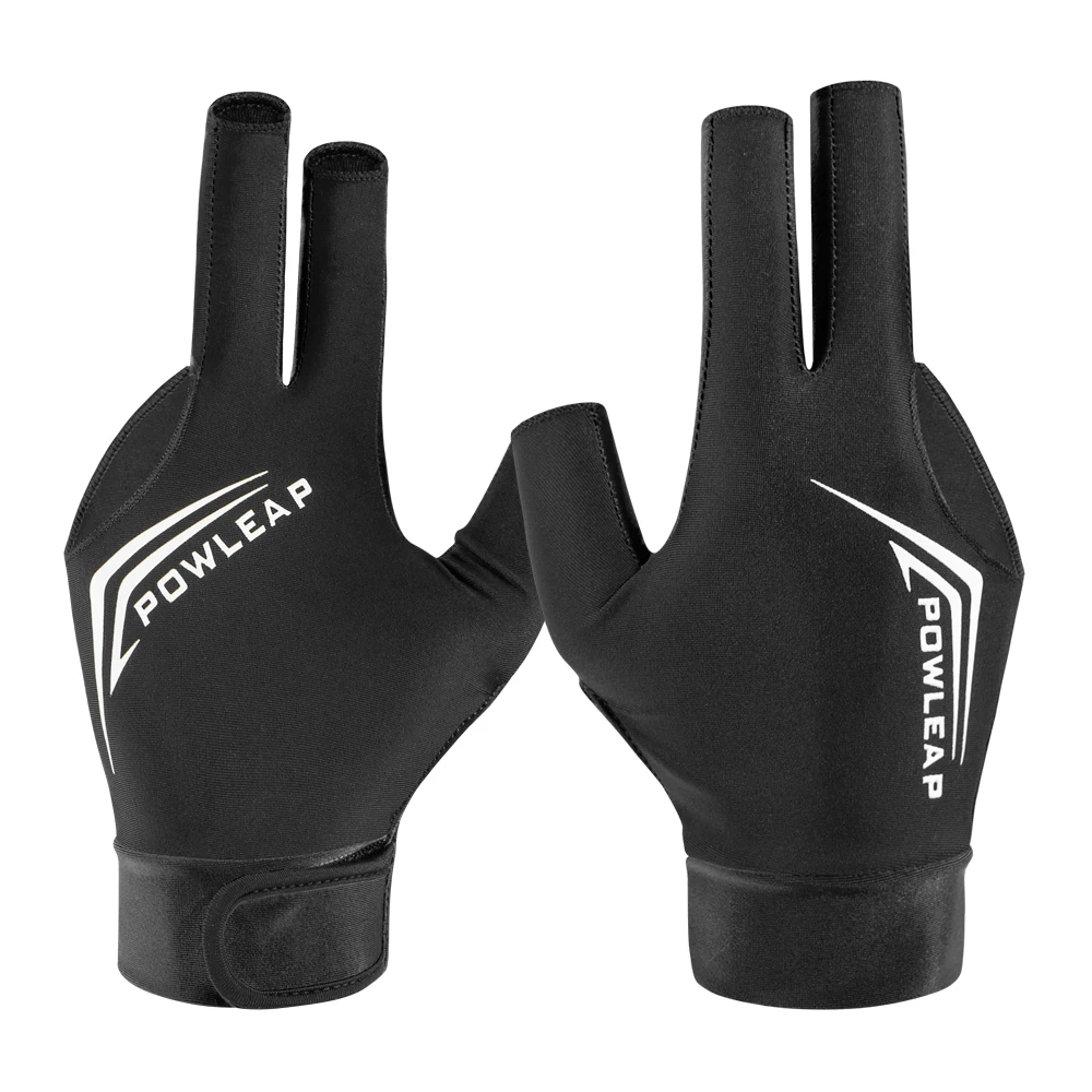OEM ODM Billiard Accessory Snooker Pool Cue Three Finger Billiard Gloves For Left Hand And Right Hands