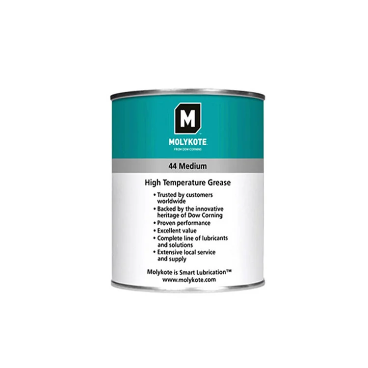 MOLYKOTE 44 Medium Grease can be used in a broad range of temperatures -40C -200C , particularly on high-temperature bearings