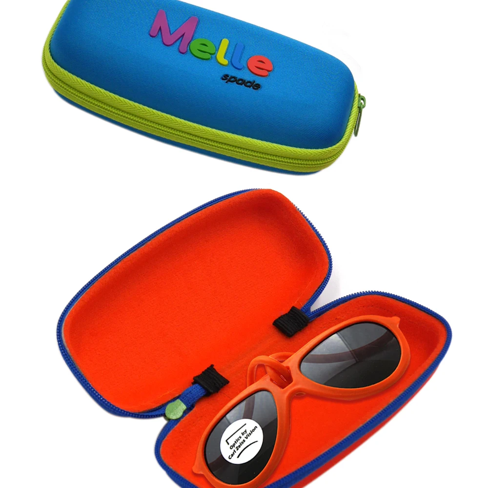 Детский футляр для очков, милый Футляр для солнцезащитных очков на заказ, Детские чехлы для солнцезащитных очков eva, футляр для очков eva на молнии для детей
