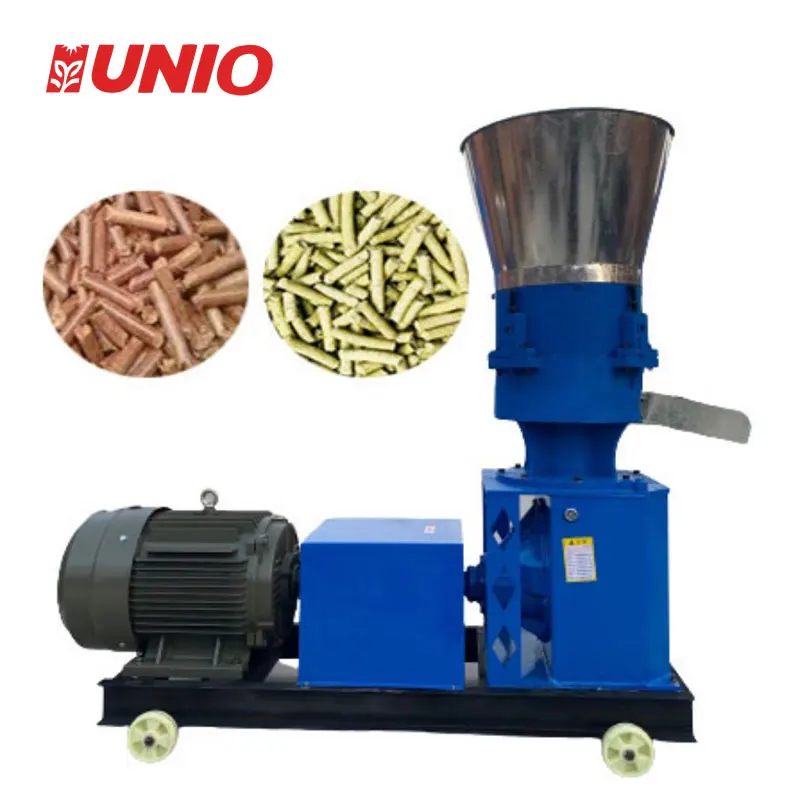 Best selling Trade Assurance feed granule making machine used cattle feed pellet mill machine electronic