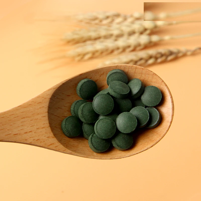 OEM/ODM/OBM Pure Natural Vegan Green Spirulina Extract Spirulina Tablets Bulk