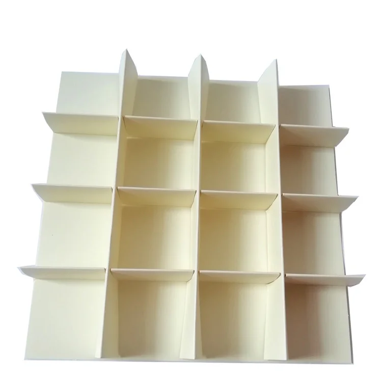 High End Custom Lid and Base Chocolate Gift Packing Box With Dividers