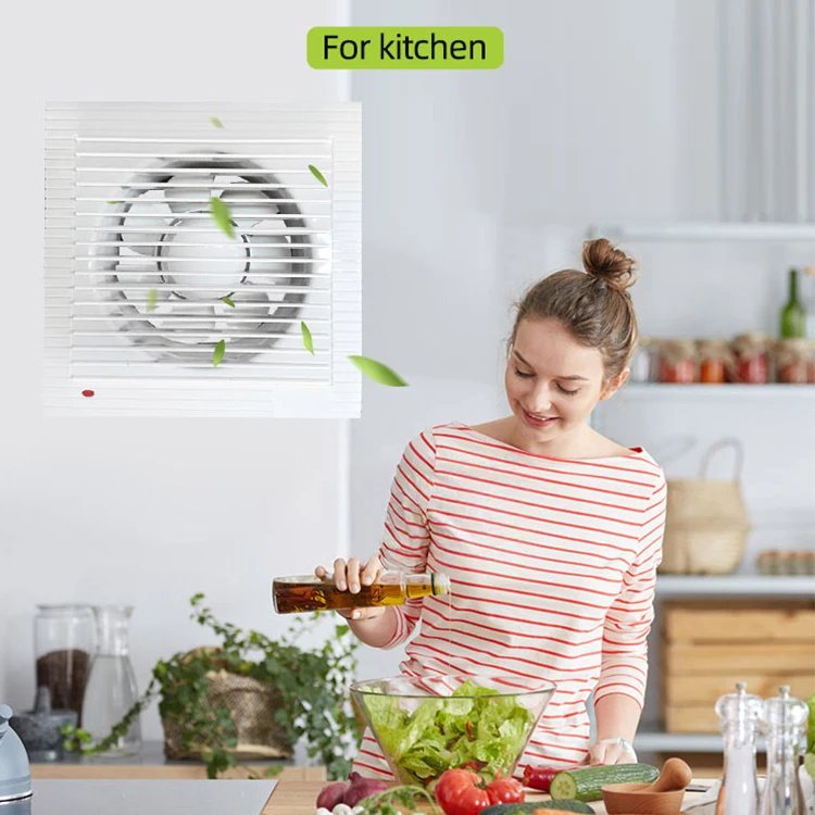 SEICOI 2023 New Style Installing Bathroom Extractor Fan IPX2 Strong Wind Shower Electric Fan With Timer Water Proof