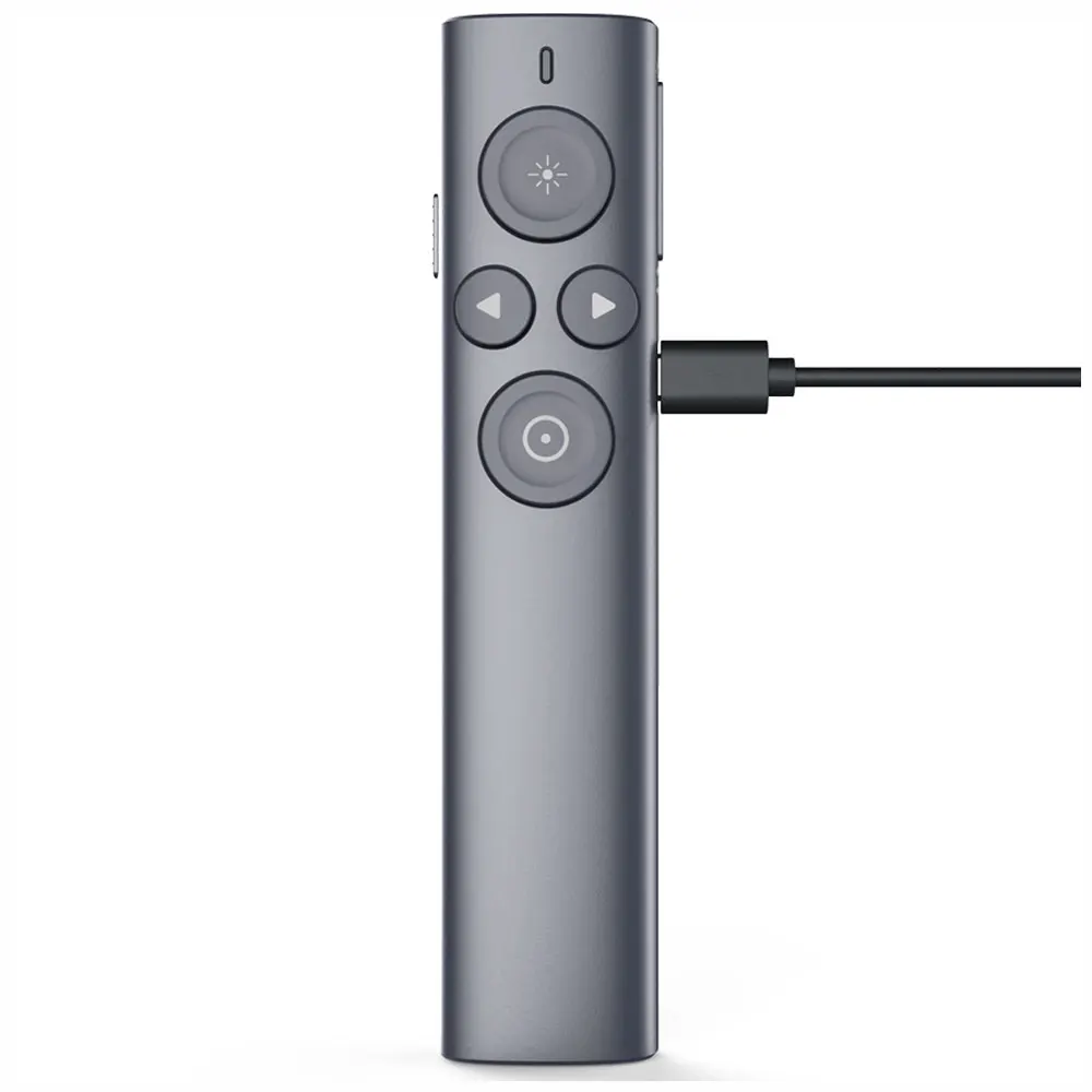 Norwii N95s Pro Presentation Remote Support Magnify/LED/LCD, Laser Presenter Clicker for Presentation Laser Pointer Pen