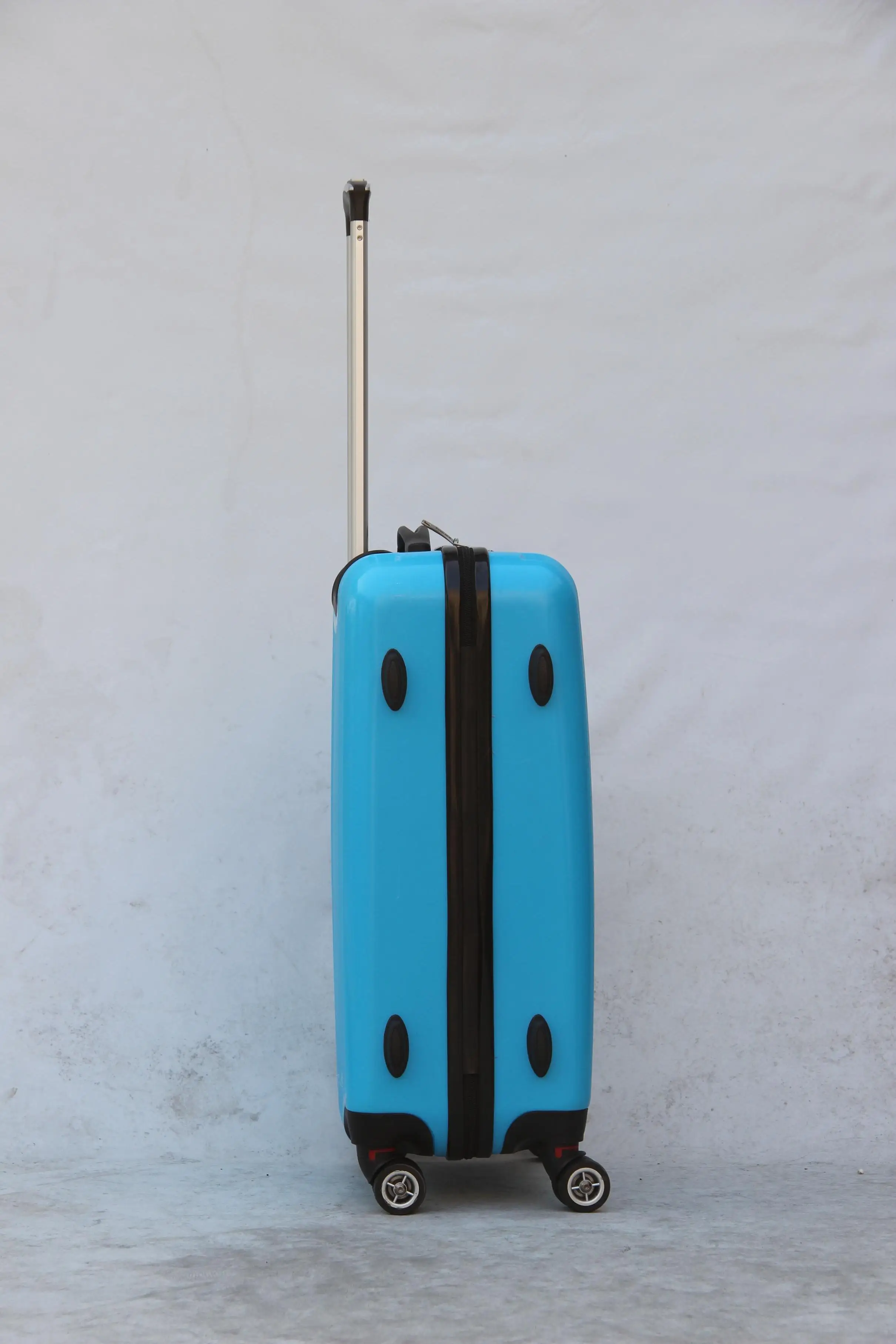 Wholesale  Hard Shell Plastic PC Travel Trolley Suitcase, Custom 3PCS Trolley Luggage Set