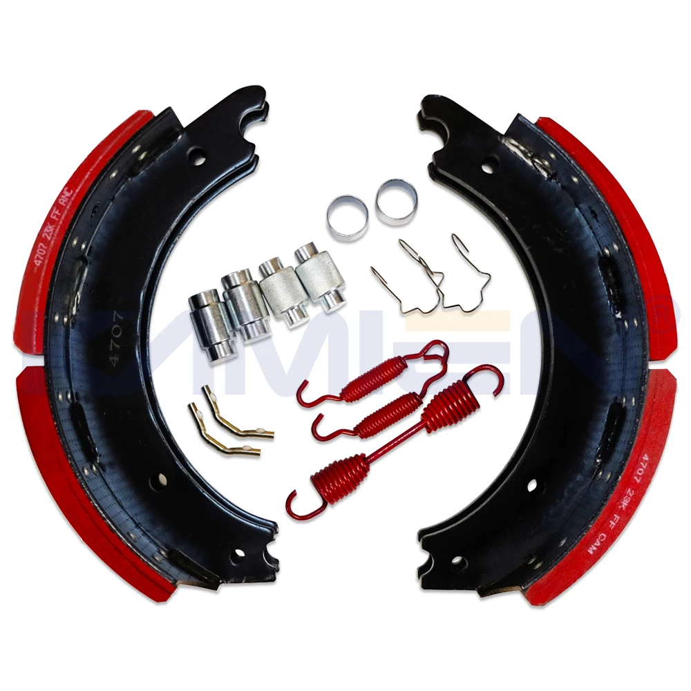 4707 4709 4515 Truck Brake Shoes  with Repair Hardware Kit for America Europe Truck
