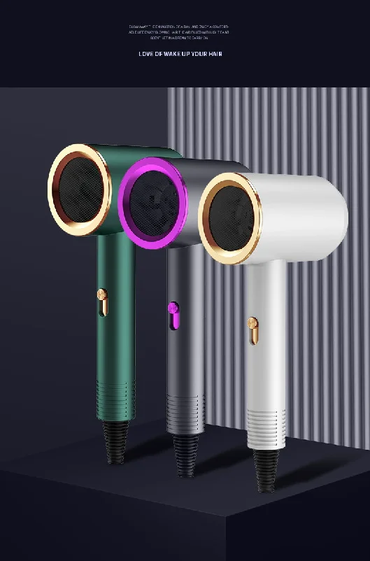 Professional Portable Hair Dryer Salon Hair Dryer Strong Wind Hot And Cold Negative Ion Hair Dryer