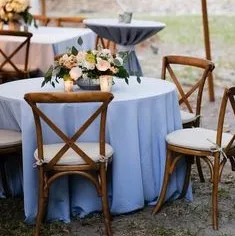 Outdoor Commercial Furniture Wood Cross Back Dining Restaurant Wooden Hotel Stacking Wedding Banquet Chair