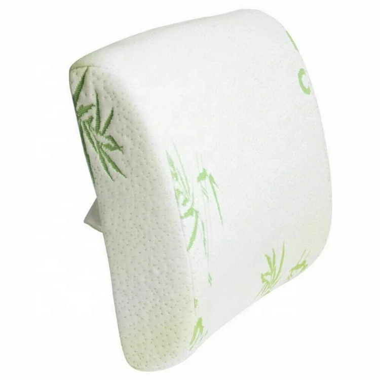 
Bamboo Lower Back Support Chair Seat Cushion Posture Corrector Pillow 