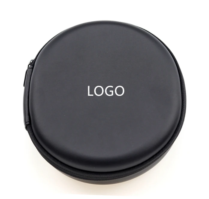 Headset and Headphones Carrying Protective USB Cable Organizer Storage Box Small Zipper Eva Hard Case for Headphones