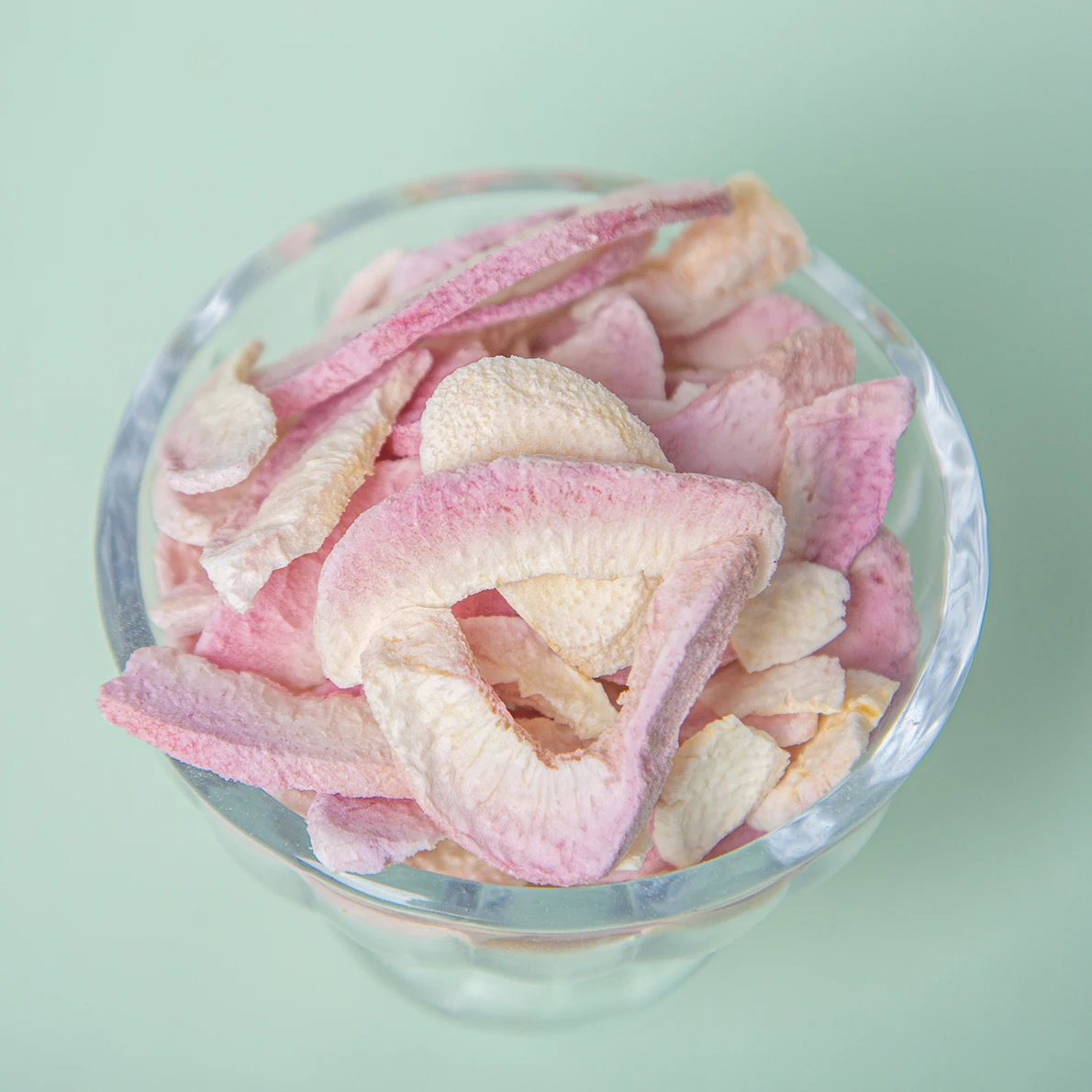 Hot Selling Sweet Crispy Freeze Dried Fruit Snack  5-7mm Freeze Dried Peach Slice