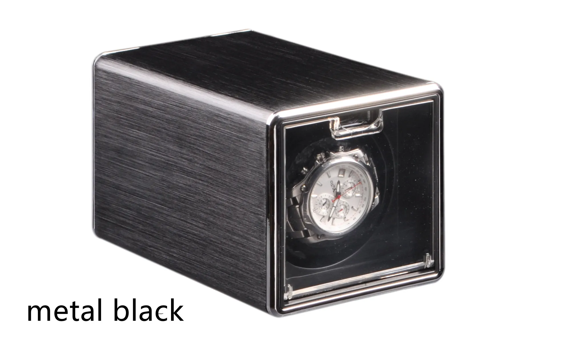 Automatic metal watch winder box watch shaker watch box 1 slot small size