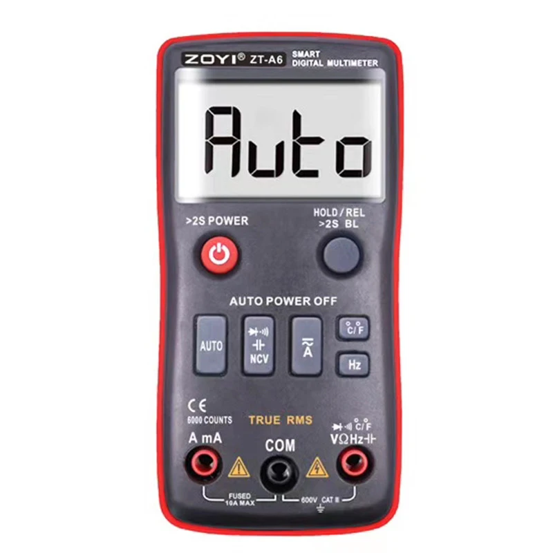 ZOYI 2020 NEW ZT-A6 Smart Digital Multimeter Auto Multi Meter