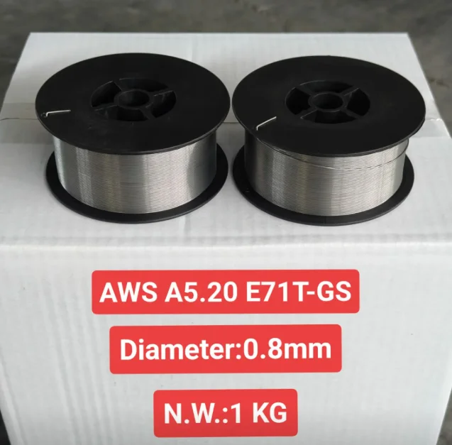 Линия по производству сварочной проволоки для сварки в среде CO2 сварочная проволока с флюсом китайская на пластиковой катушке